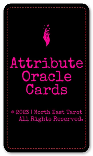 Attribute Oracle Cards - 78 Card Specialty Oracle Card Deck
