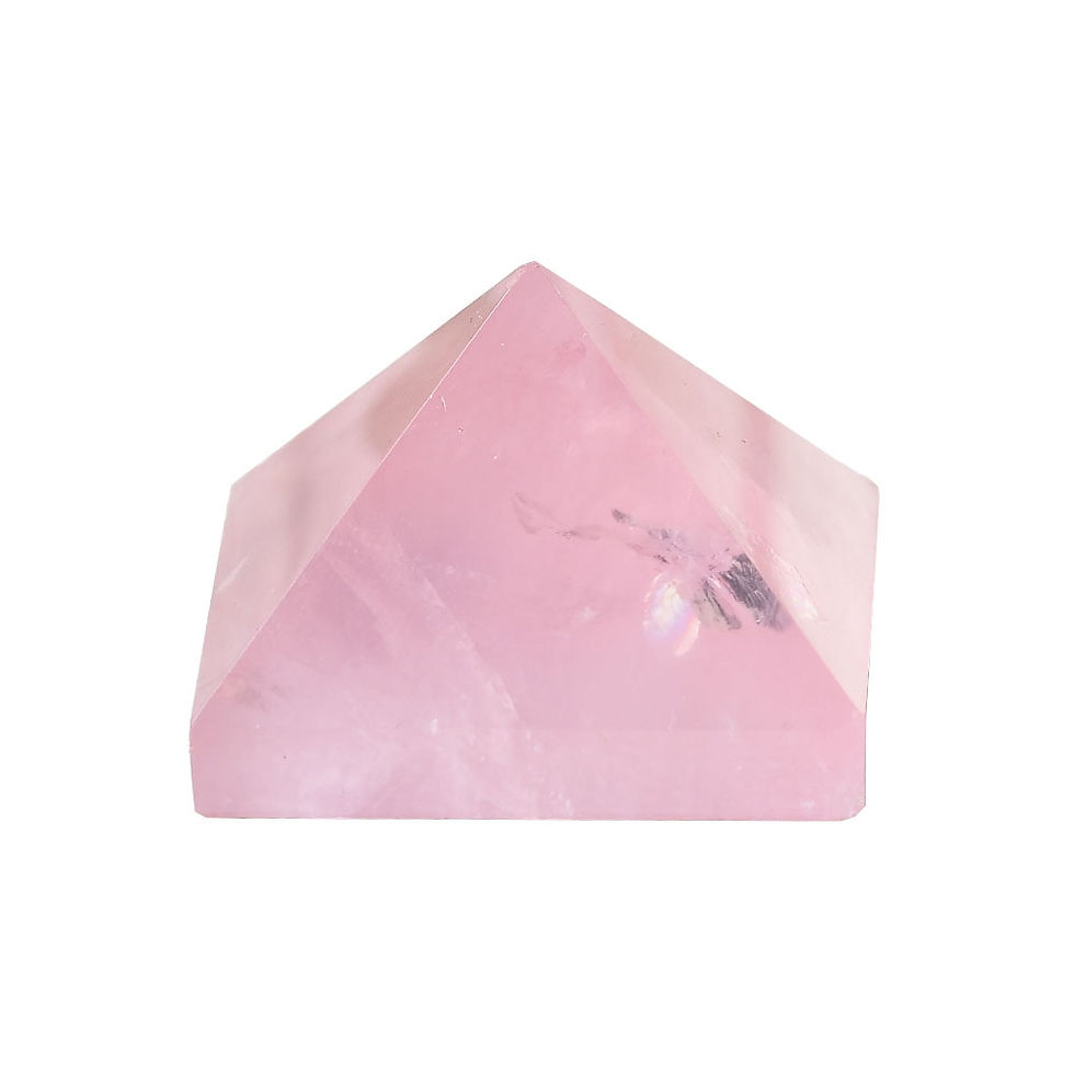 Thumbnail: 1PC Natural Point Pyramid - Obsidian, Tigers Eye, Pink Opal (16 Kinds)