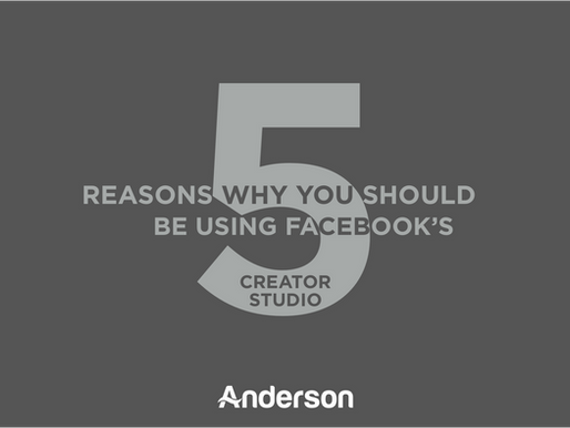 5 Reasons Why You Should Be Using Facebook's Creator Studio