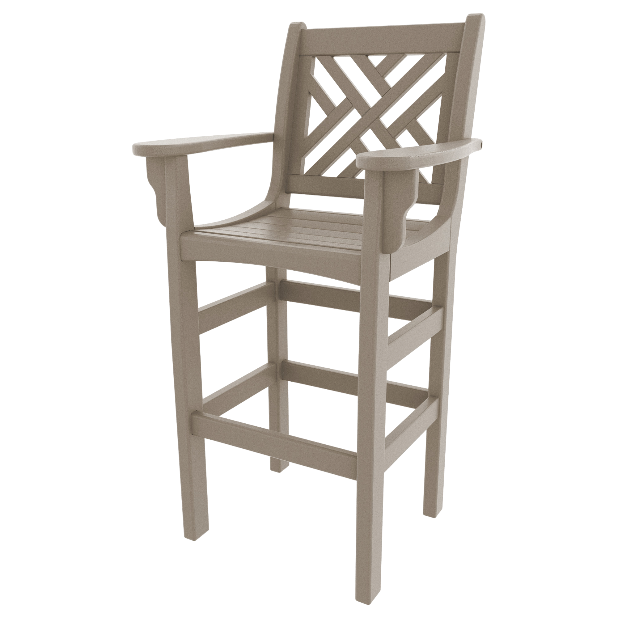 Chippendale Barstool with arms