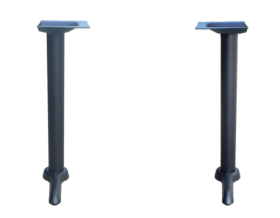 ADA 5x22 base 8" top plate with column (set of 2)