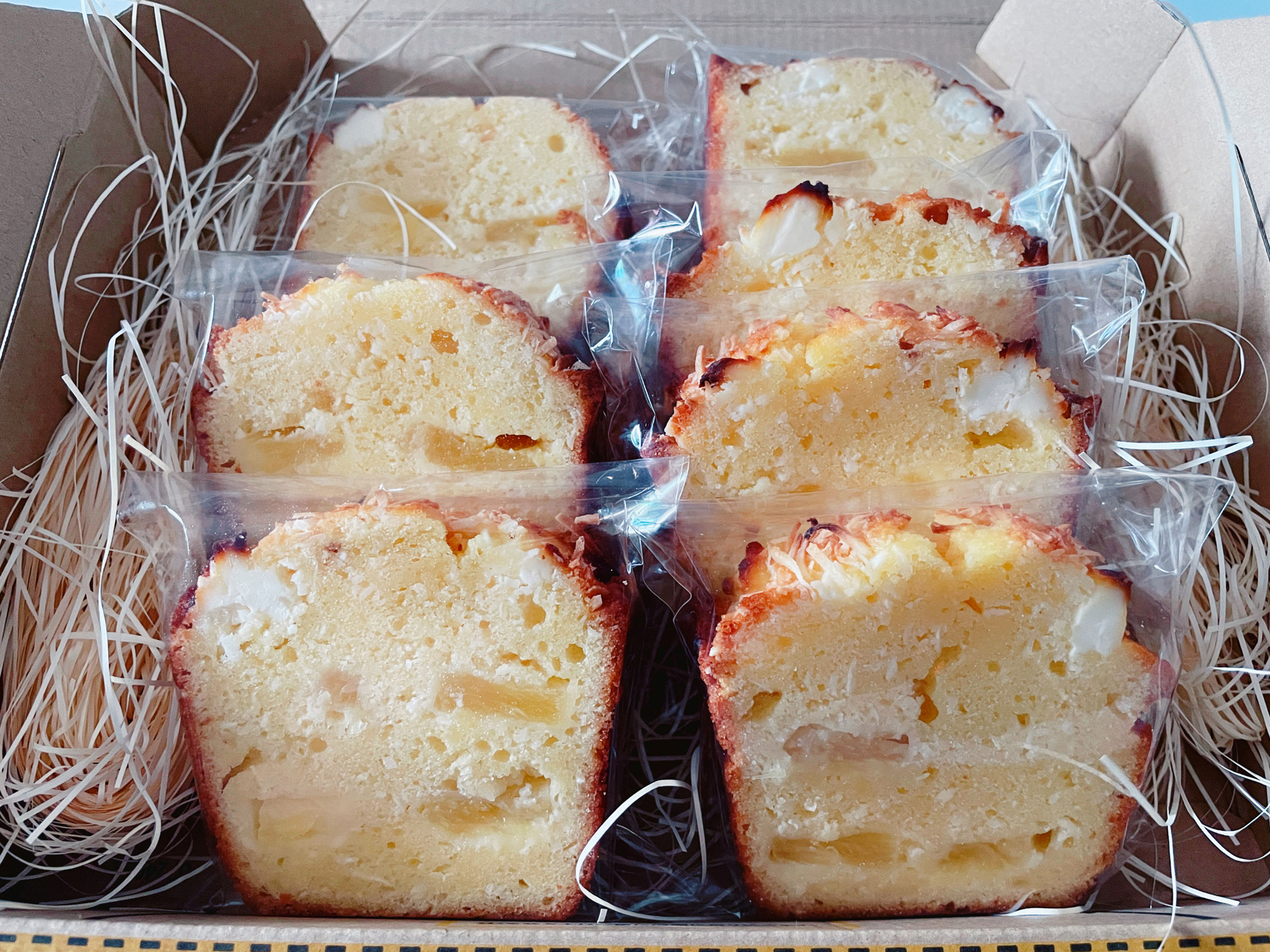 ✳︎パインとココナッツのチーズパウンドケーキ✳︎