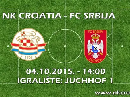 29.09.2015 - Najava: NK Croatia – FK Srbija