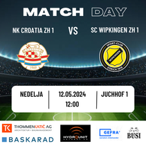 09.05.2024 - AKTIVNI - Najava: Prvenstvena utakmica prve momcadi protiv SC Wipkingen ZH 1