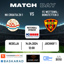 13.04.2024 - AKTIVNI - Najava: Druga utakmica proljetnog prvenstva protiv FC Wettswil-Bonstetten 3