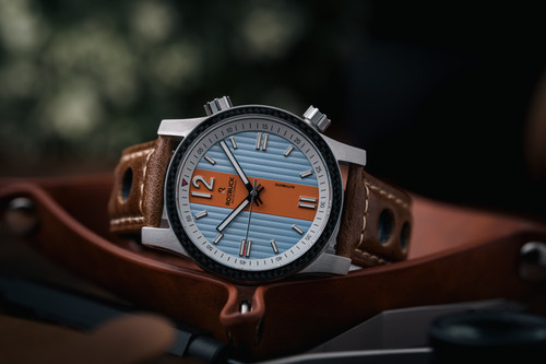 Diviso Rally Orange/Blue | Roebuck Watch Co.