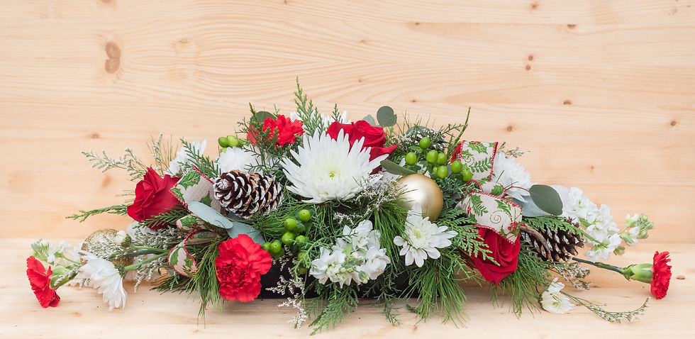 Long & Low Centerpiece, no candle