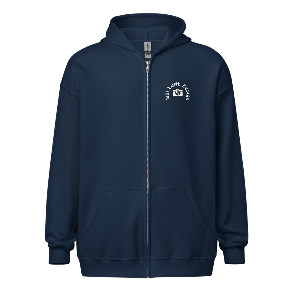 Thumbnail: Basic Zip Unisex Hoodie