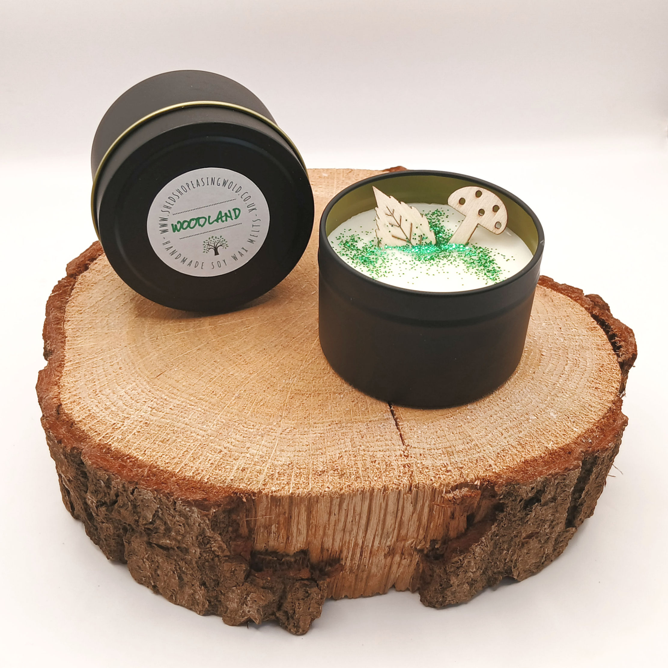 woodland wickless candle