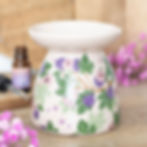 FIG TREE PRINT WAX MELT BURNER