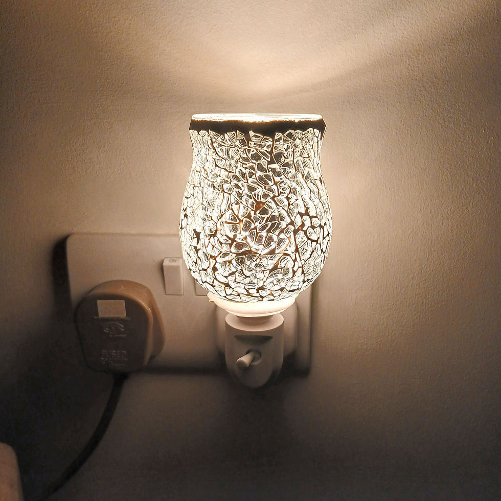 mosaic effect plug in wax warmer