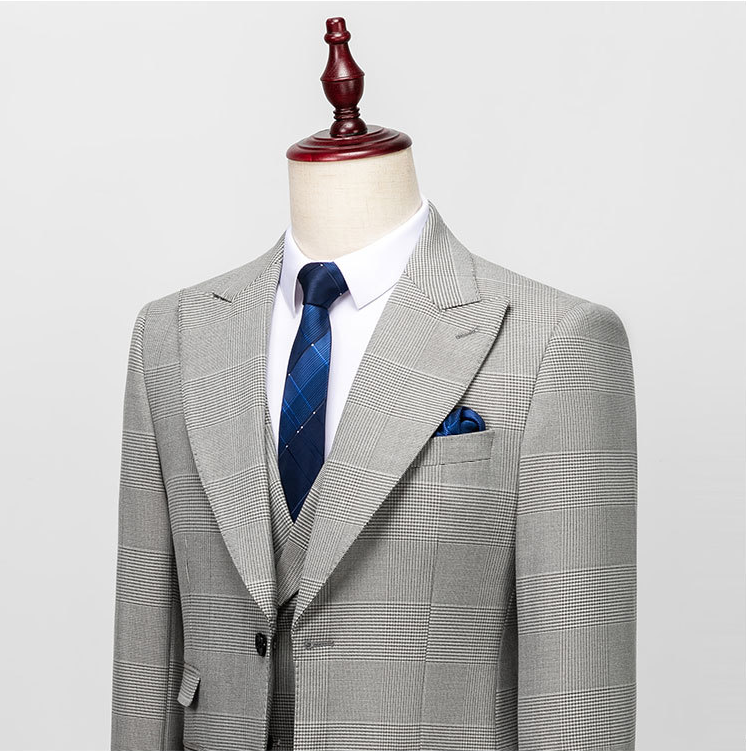 3-Piece Italian Cut Single Breasted Suit