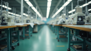 Clothing factory with low MOQ production setup