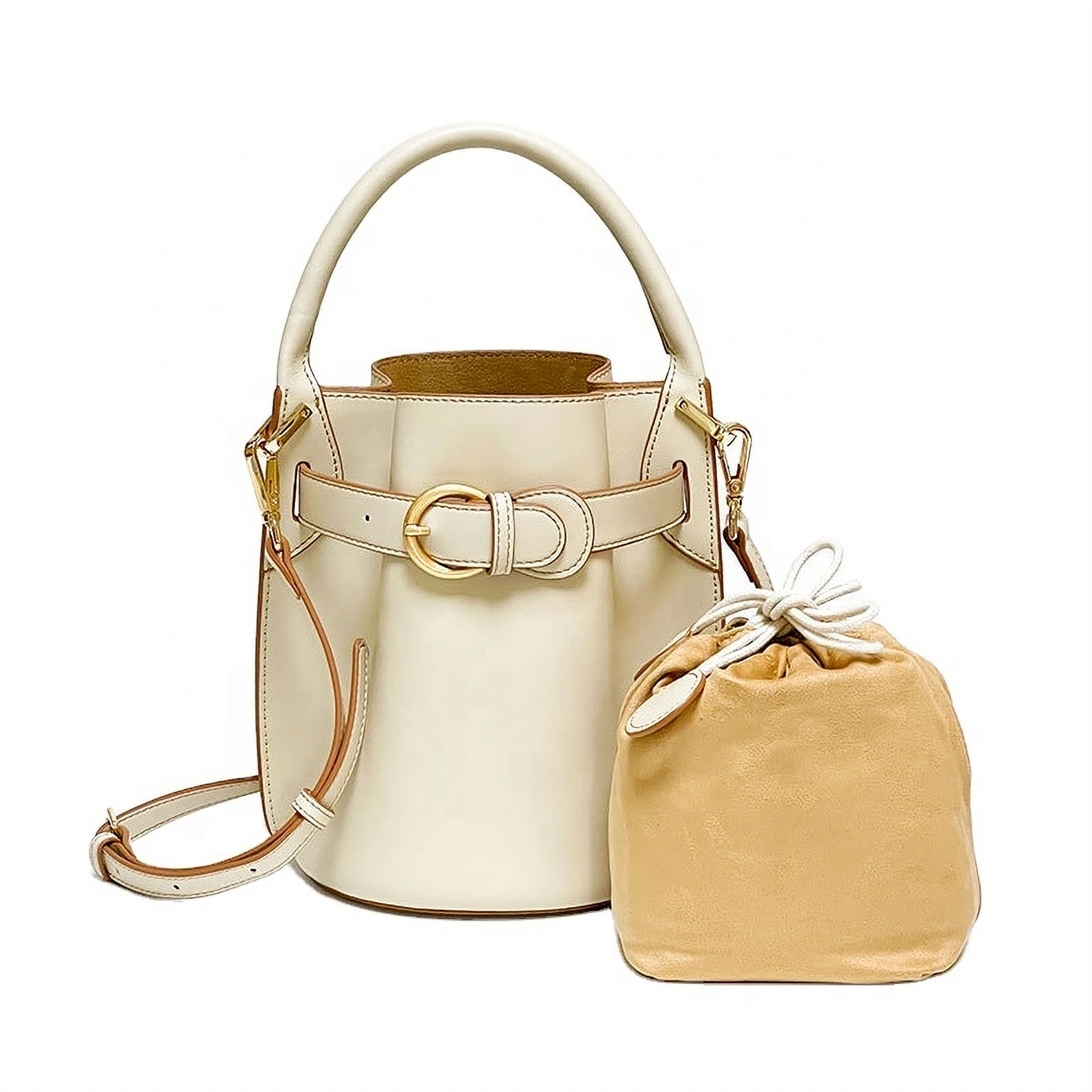 Women's Genuine Leather Pouch Purse