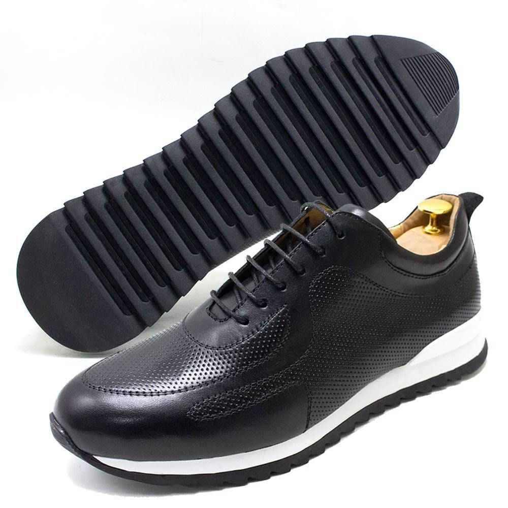 Men's Genuine Italian Leather Casual Sneaker