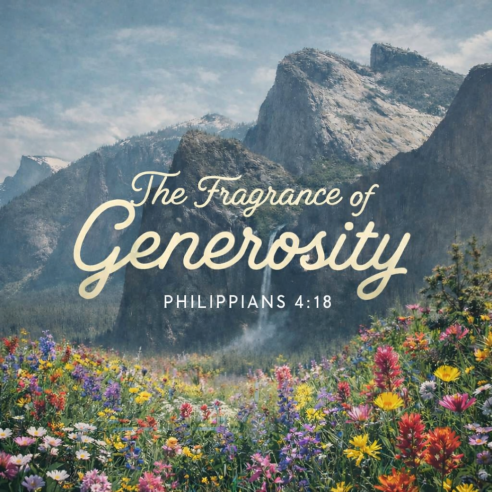 The Fragrance of Generosity