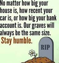 Remain Humble