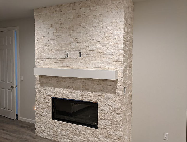 Stone installation