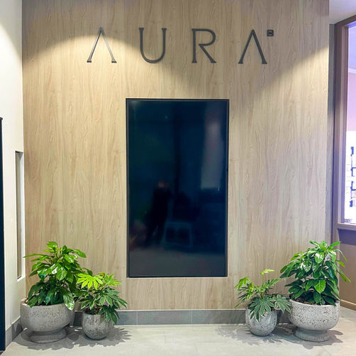 Apartment Complex reception space indoor plant maintenance