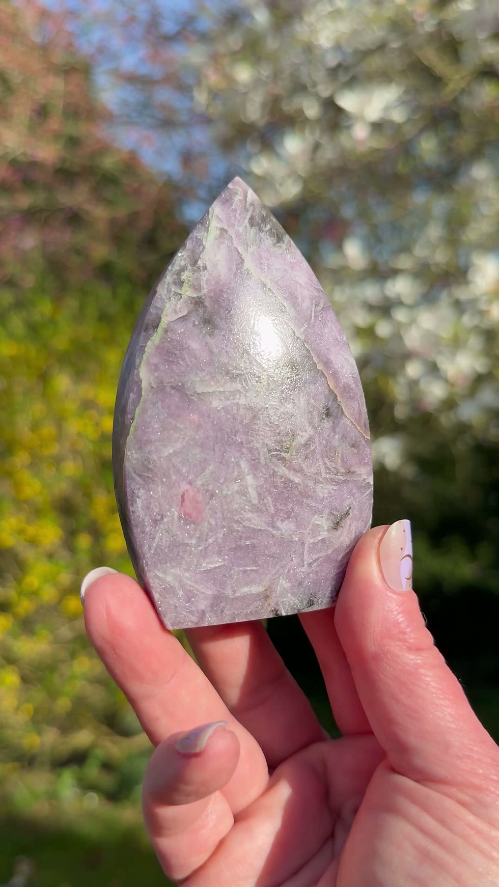 Thumbnail: Unicorn Stone Tear Drop Flame Relieve Anxiety 