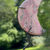 Thumbnail: Peruvian Rhodonite Crescent Moon in Stand 