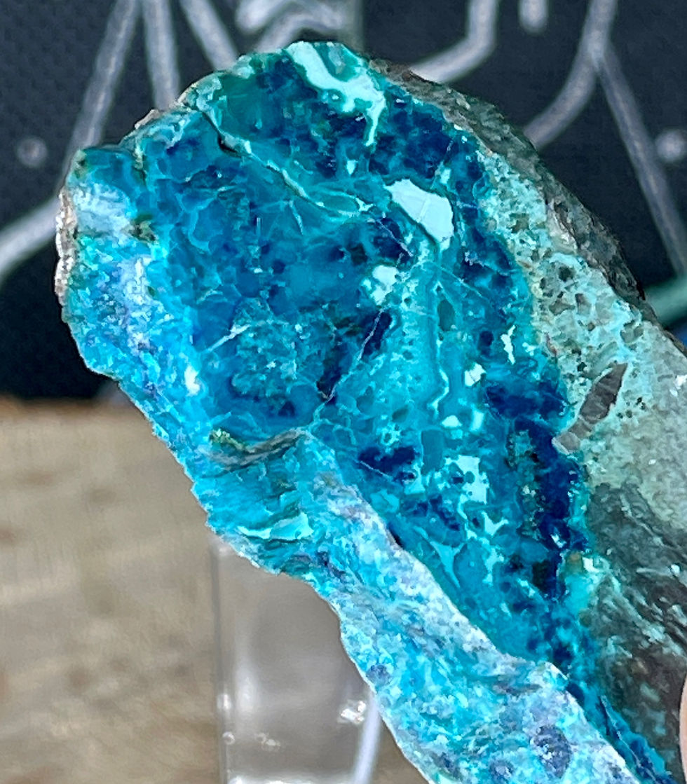 Natural Chrysocolla for the Nervous System