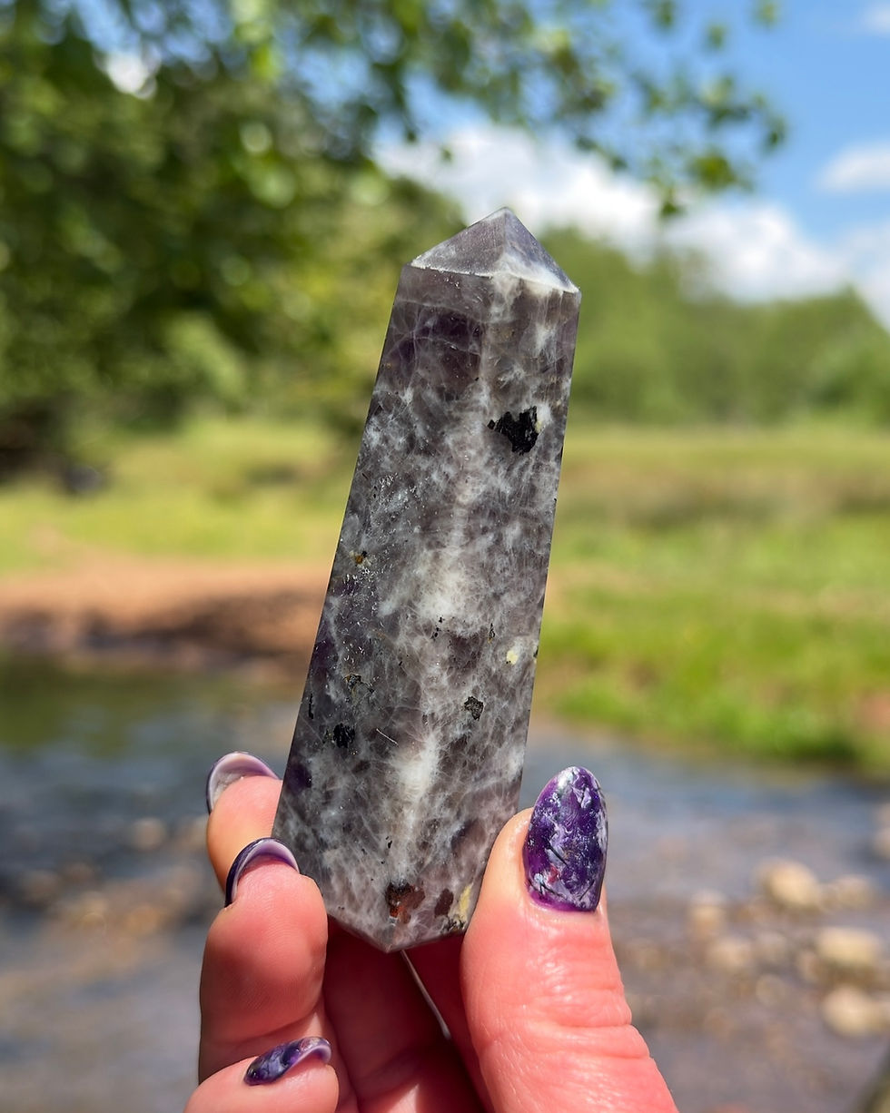 Thumbnail: Morado Opal 4-Sided Tower From Mexico  