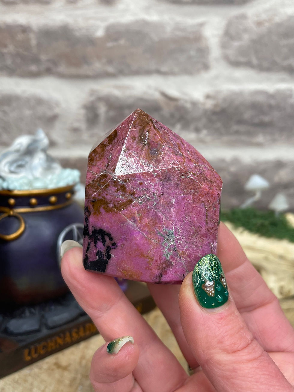 Thumbnail: Cobaltoan Calcite Rose Calcite Free Form