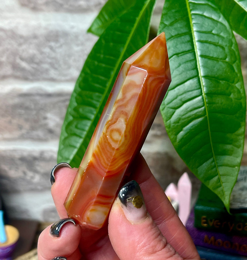 Thumbnail: Carnelian Agate Point Energy and Inner Power