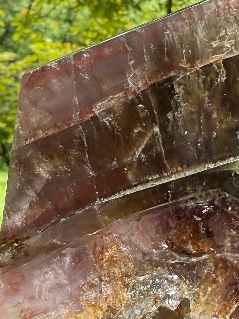 Thumbnail: Super Seven Melody’s Stone Rhombus Style Polished Slab 