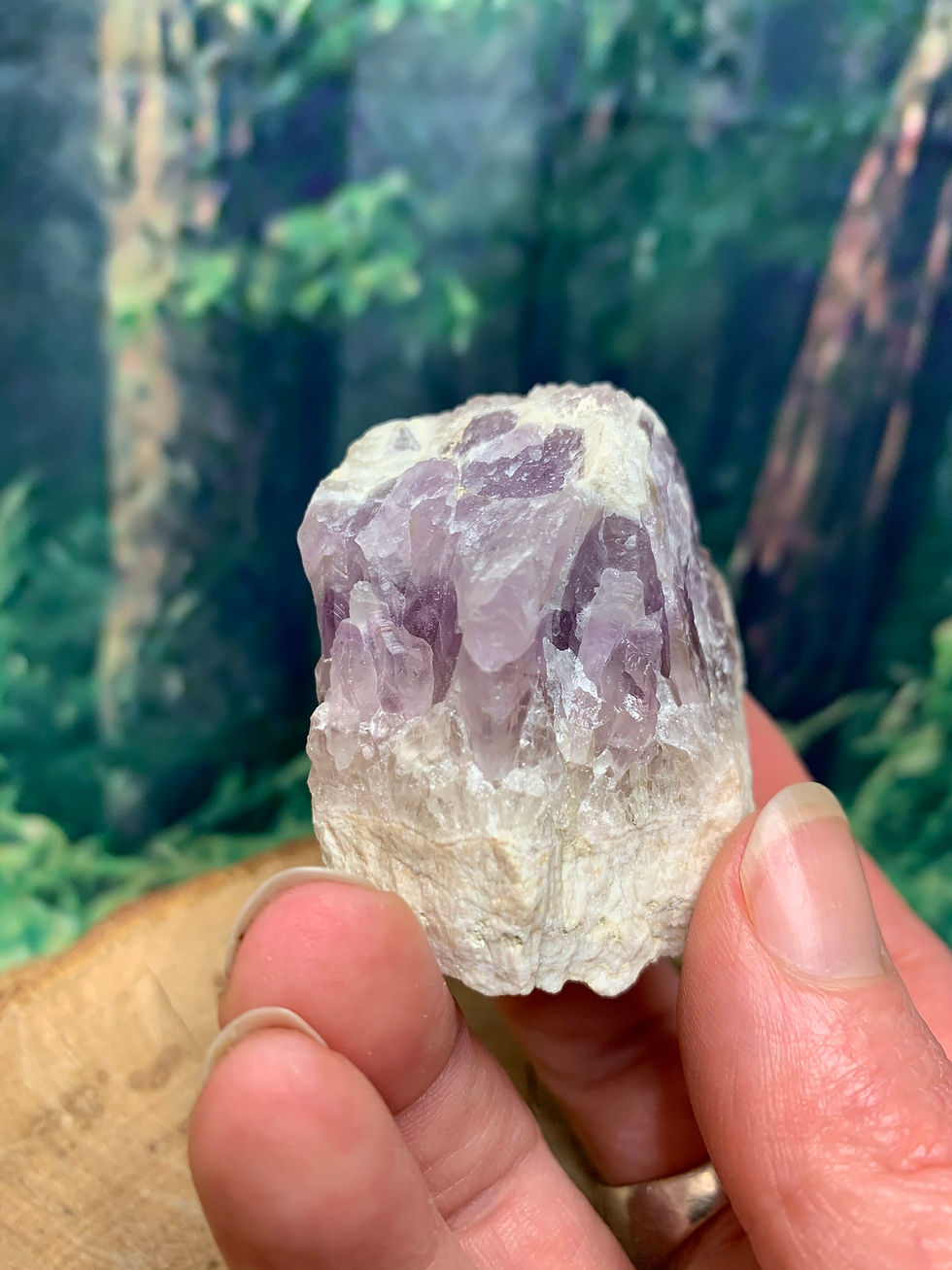 Thumbnail: Natural Amethyst Chunk from the UK