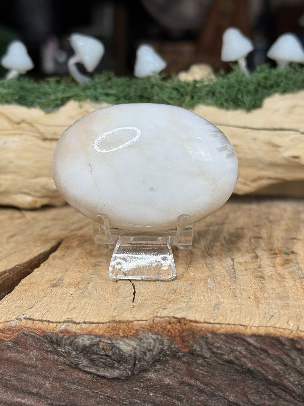 Thumbnail: Scolecite Palm Stone Spirituality and Personal Growth