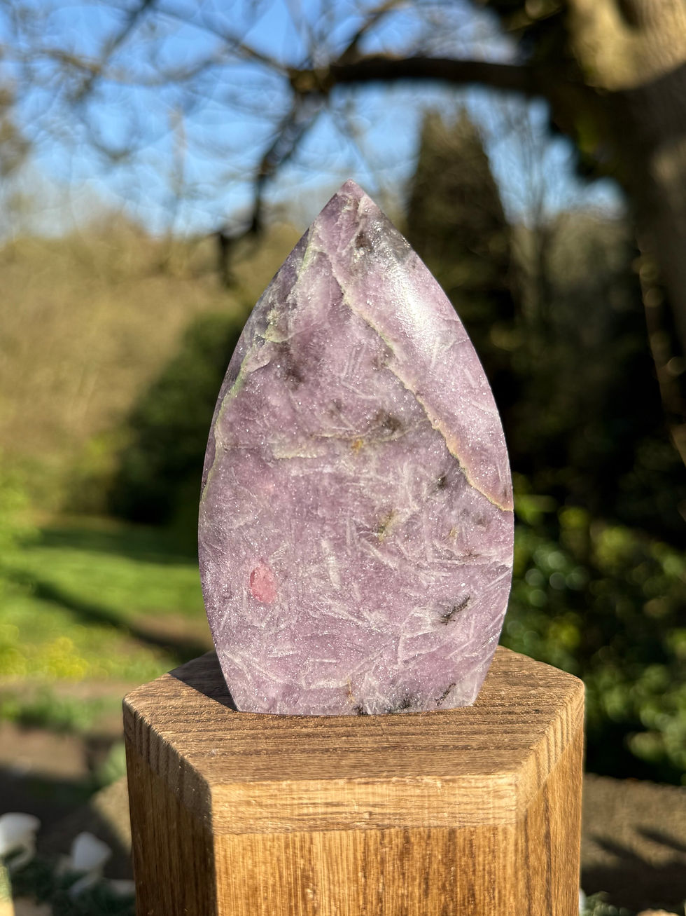 Thumbnail: Unicorn Stone Tear Drop Flame Relieve Anxiety 