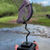 Thumbnail: Stichtite and Serpentine Atlantisite Crescent Moon on Stand 