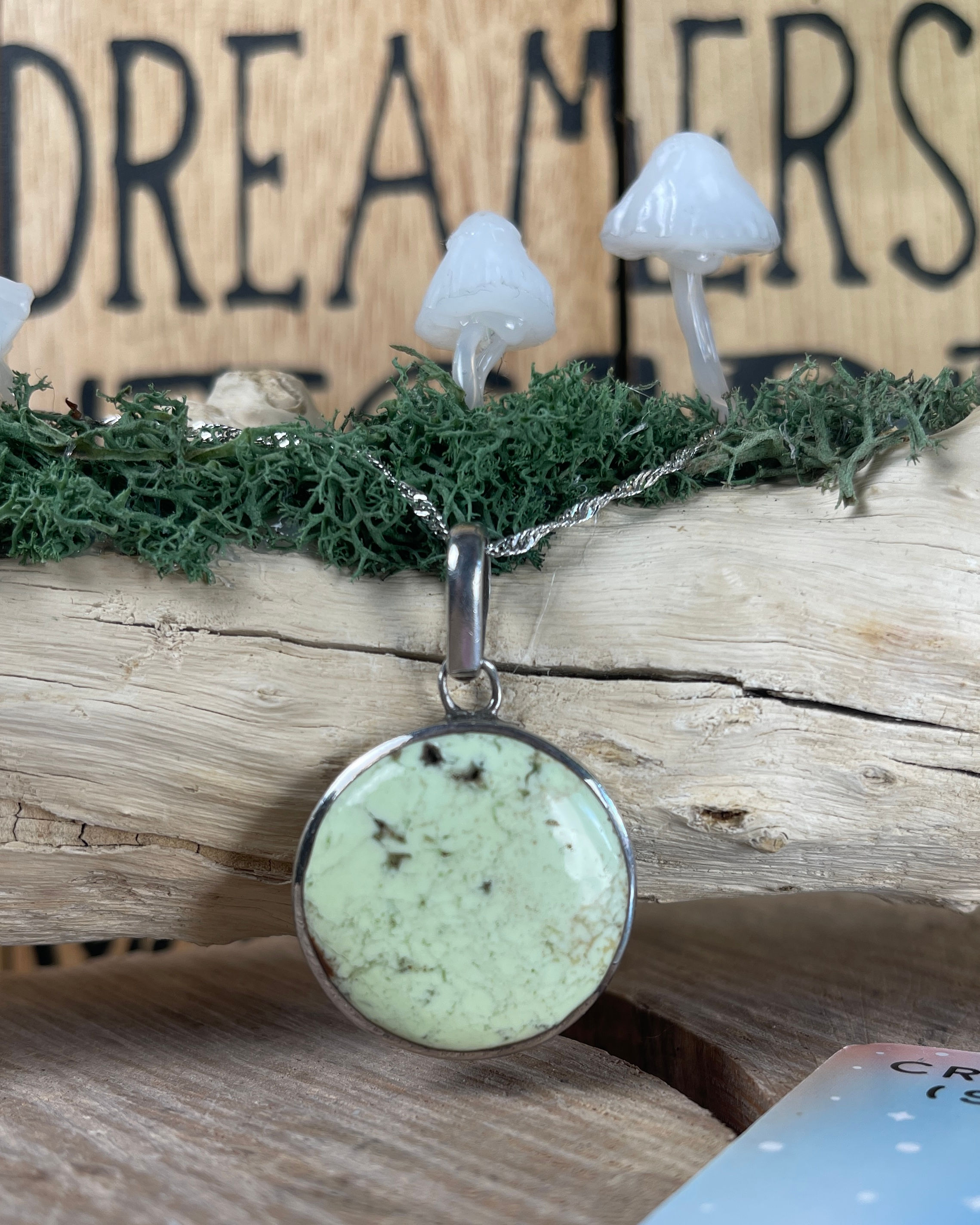 Lemon Chrysoprase Necklace Rejuvination 