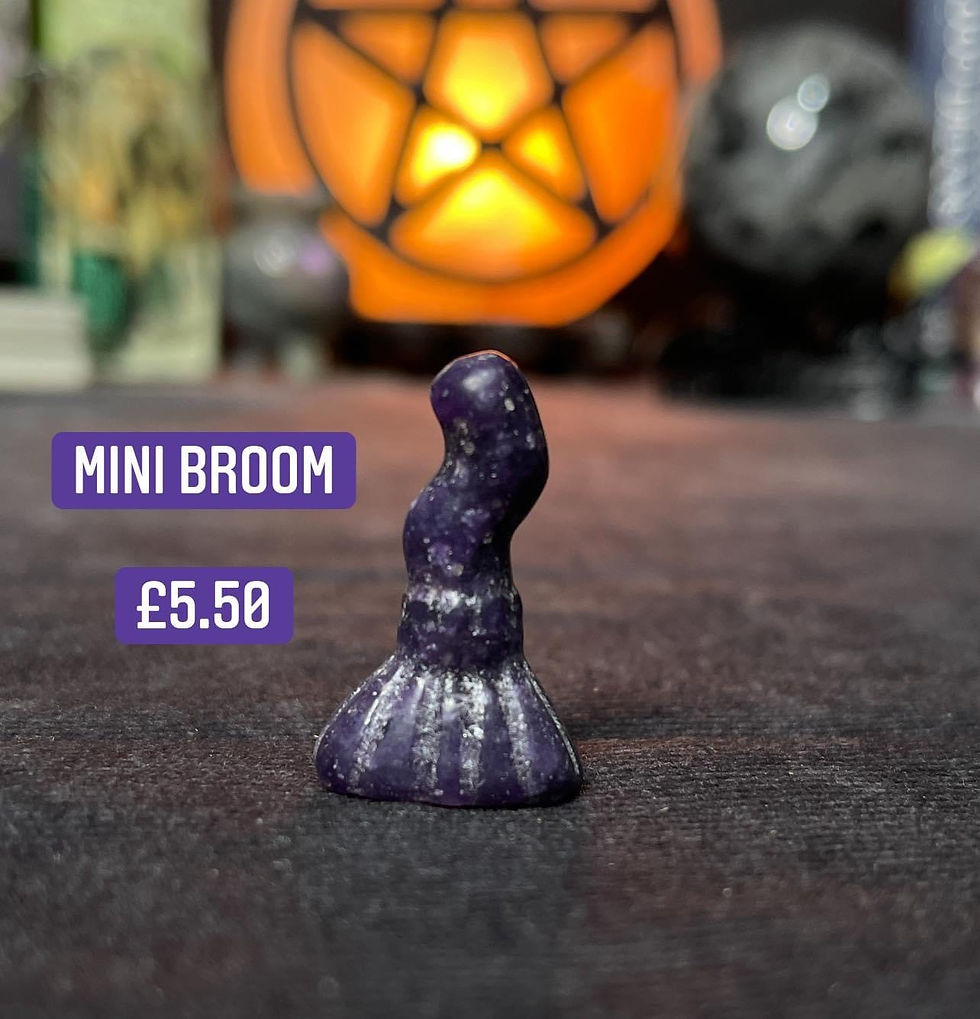 Thumbnail: Sweep Away Stress Mini Lepidolite Broom