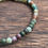 Thumbnail: Ocean Jasper Bracelet 4mm Beads Inner Strength and Balance