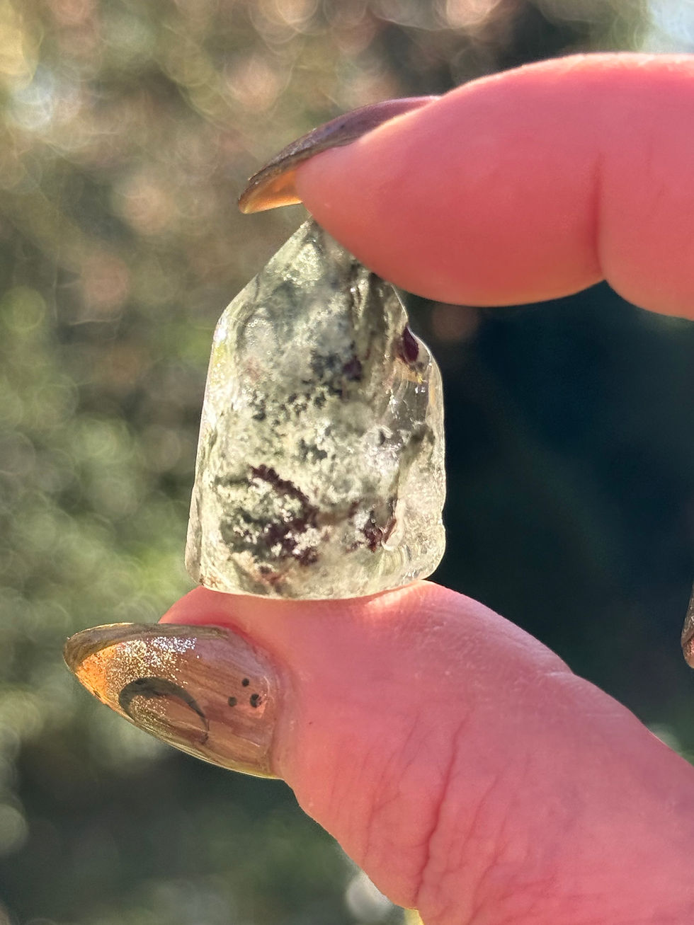 Thumbnail: Garden Quartz Mini Point Roughly Polished