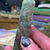 Thumbnail: Chrysocolla and Cuprite in Quartz Tower Boost Prosperity and Luck