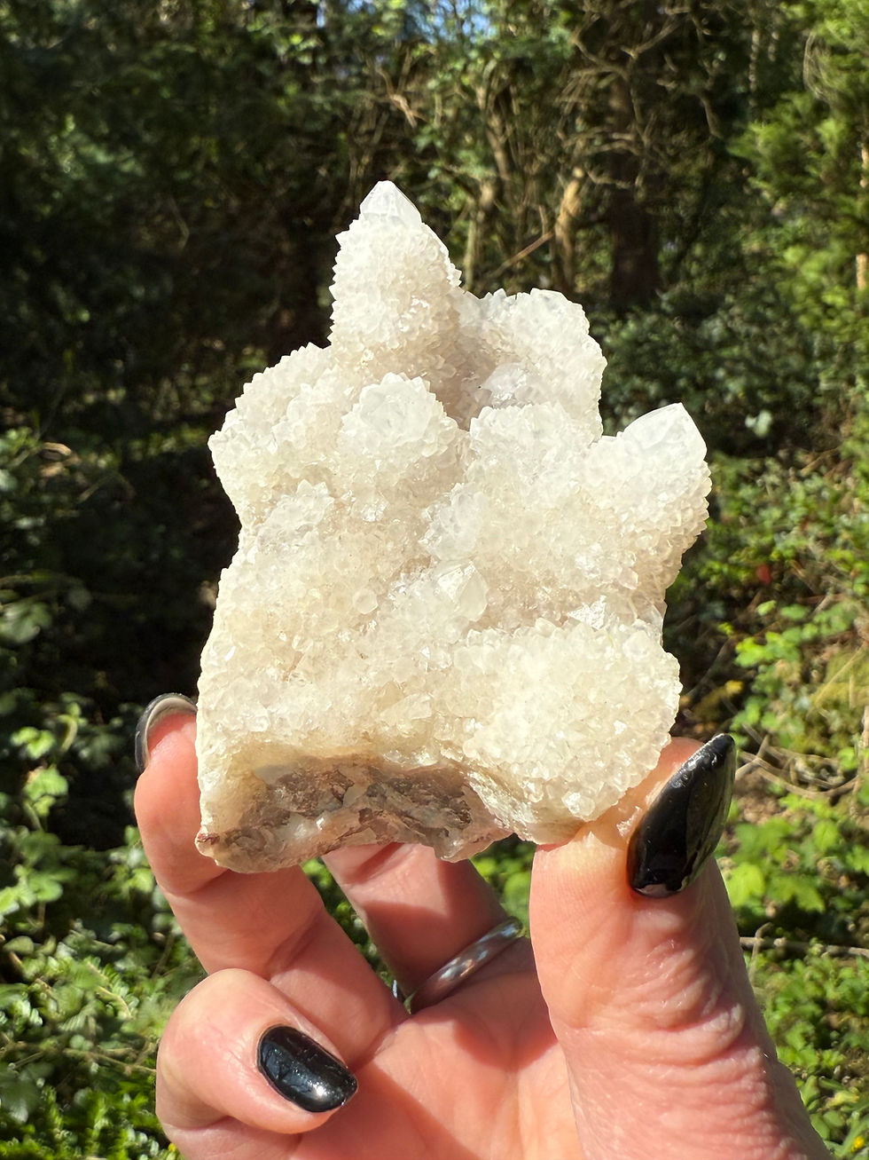 Thumbnail: Spirit Quartz Fairy Quartz Cactus Quartz Cluster Sourced South Africa 