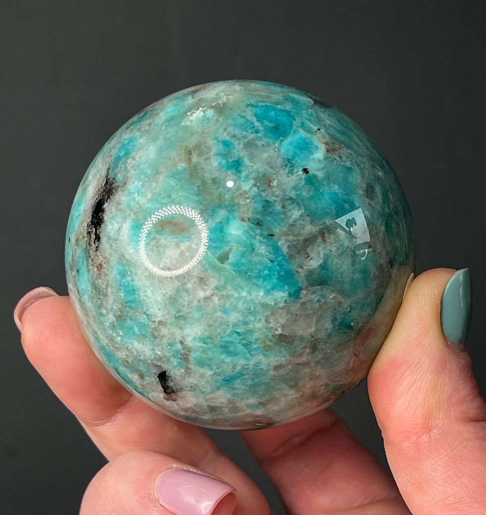 Amazonite helps us to articulate ourselves clearly