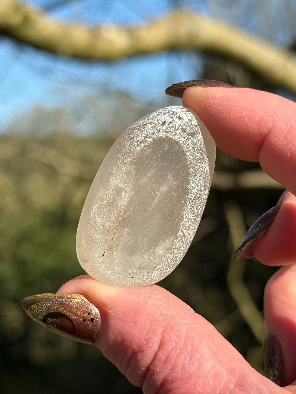 Thumbnail: Smokey Quartz Dragon Egg Seer Stone