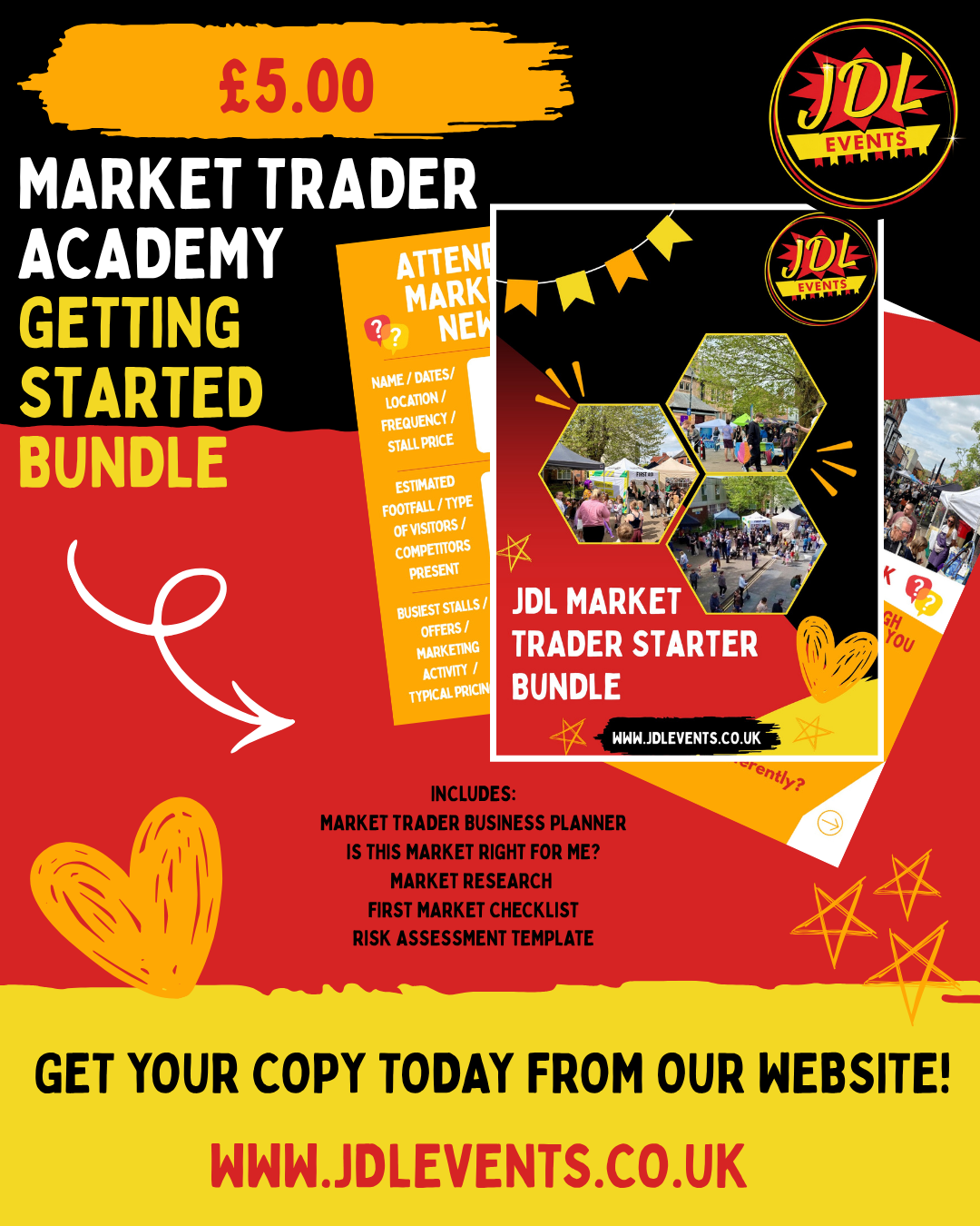 JDL Market Trader Starter Bundle