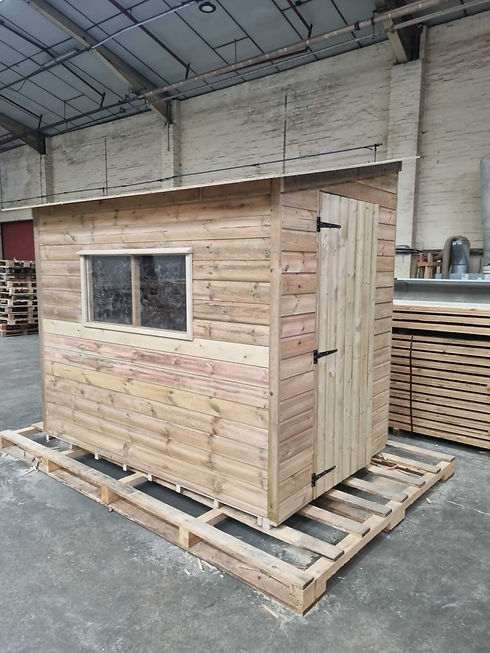 timber garden shed
