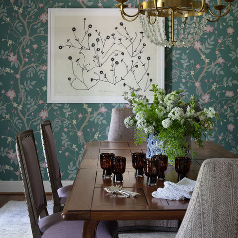 James Interiors Dining Room