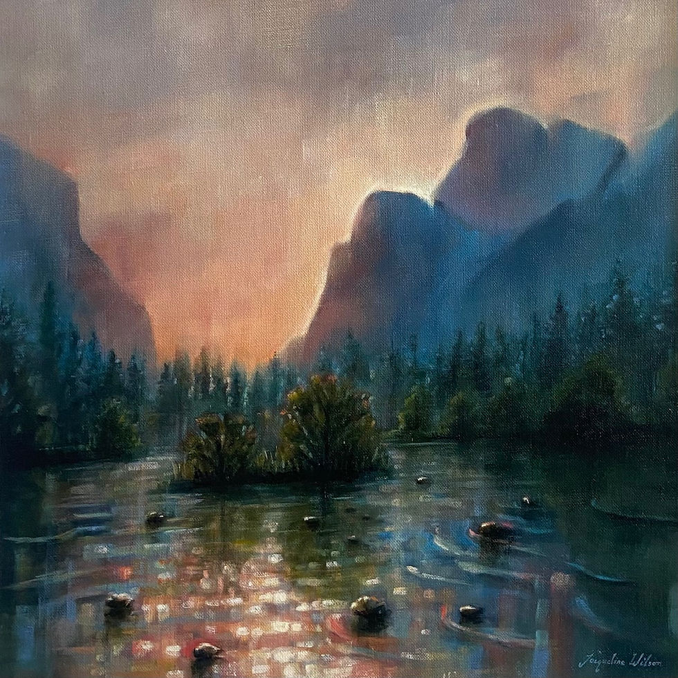 Last Light, Valley View, Yosemite