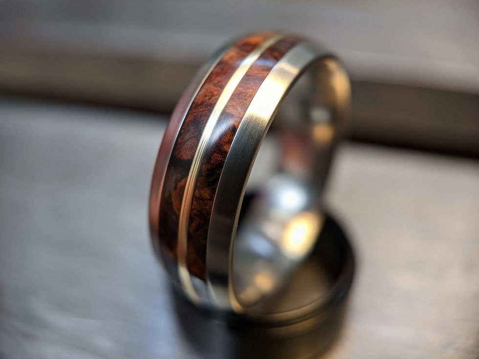 Thumbnail: Honduran Rosewood and Gold Wire