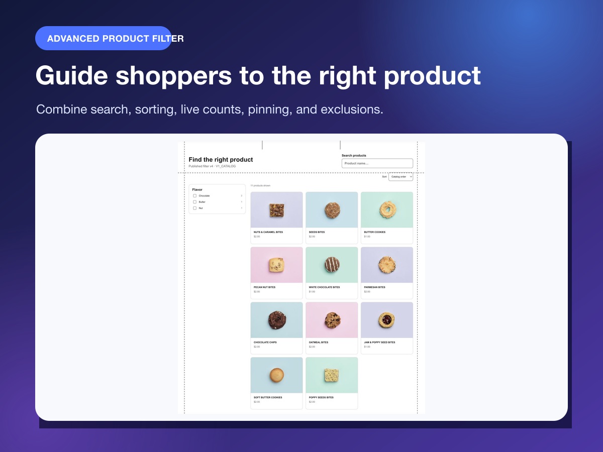 Advanced Product Filter screenshot 3