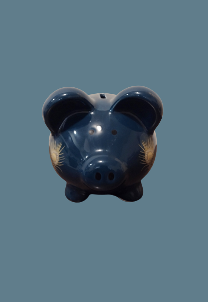 Thumbnail: Chic Ceramic Hand Painted Piggy Bank