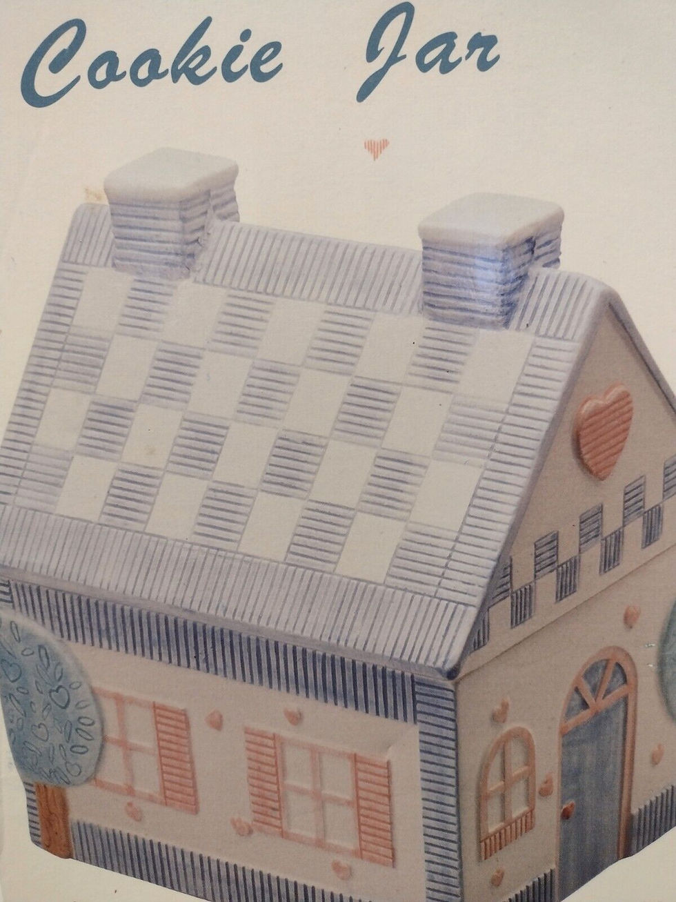 Thumbnail: Home Is Where The Heart Is Ceramic House Cookie Jar